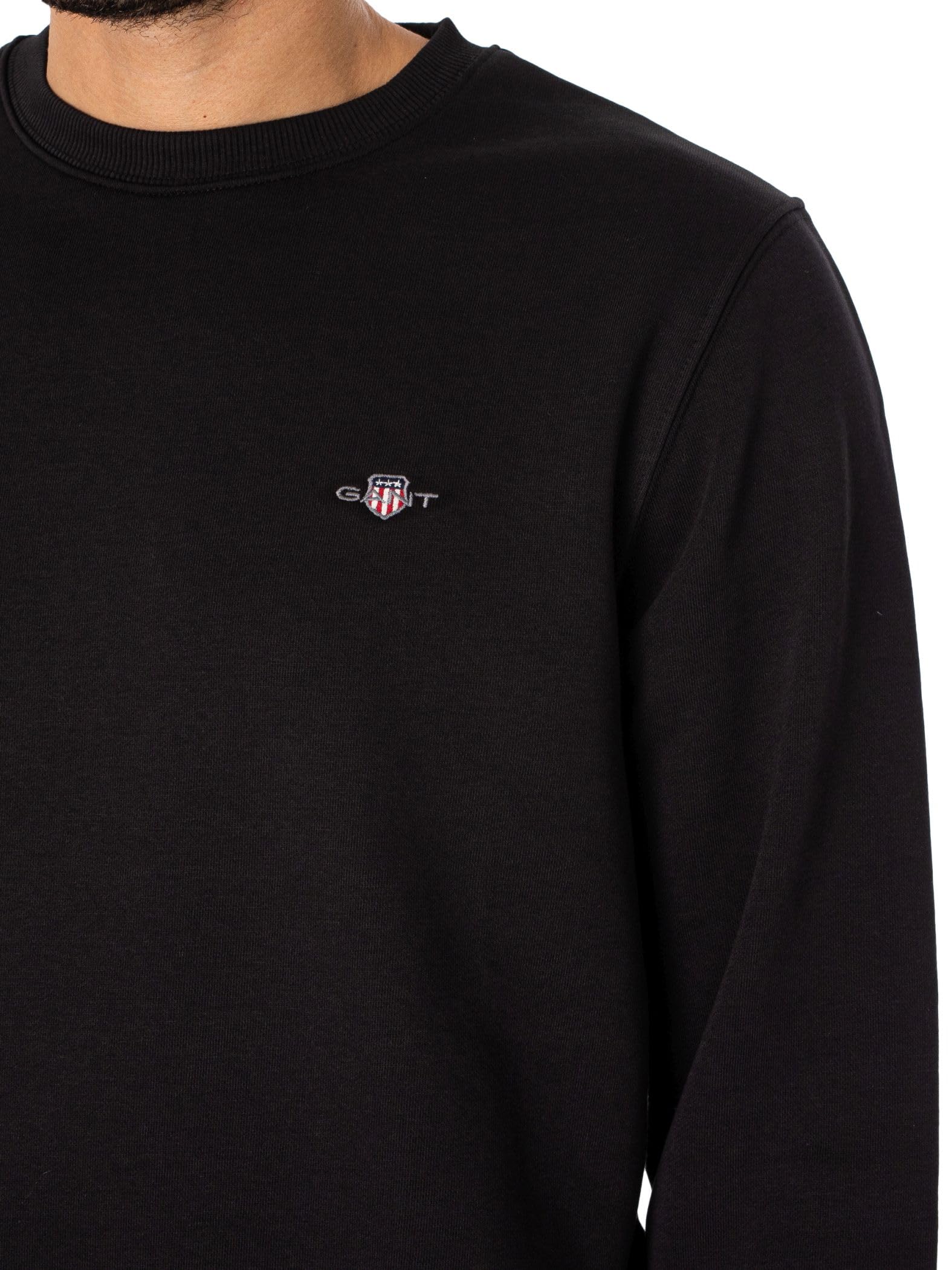 Gant Herren Reg Shield C-Neck Sweat Sweatshirt (1er Pack)