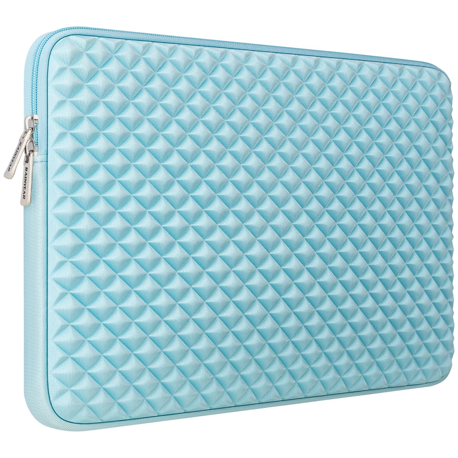 RAINYEAR Housse de Protection pour Ordinateur Portable 15 Pouces Compatible avec Macbook Air 15 Pouces M2 M3 M4 M5, MacBook Pro 15,​4 Pouces A1707 1990, XPS 15 Touch, Surface 3/​4 15 Pouces(Bleu)