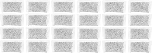 Nispira Bolsas de filtro de agua de carbón activado de repuesto compatibles con Megahome CO-Z Otros destiladores de agua para encimera, 24 paquetes