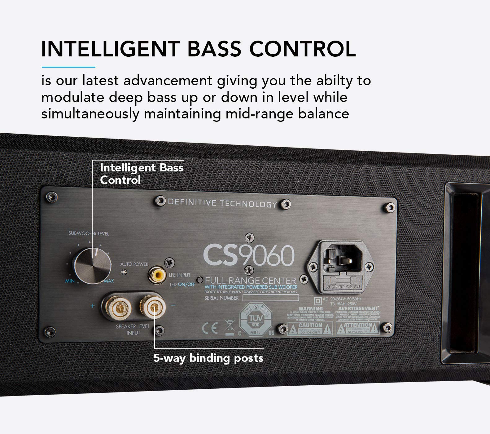 Amazon.com: Definitive Technology CS-9060 Center Channel Speaker