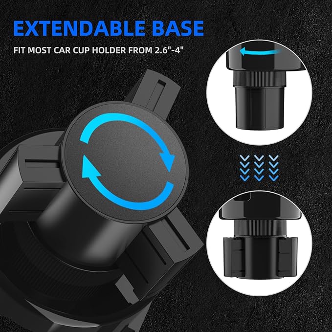 DYLEN Expansor de Portavasos para Auto con Base Expandible miniatura 5