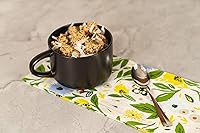 Vista 7 de 10 Strawberry Street Wazee Matte Coupe - Juego de vajilla de 16 piezas, color negro