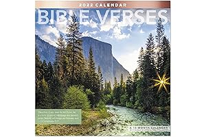 2022 Inspirational Mead Bible Verses Wall Calendar