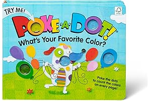 Melissa & Doug Children's Book - Poke-a-Dot: What's Your Favorite Color?