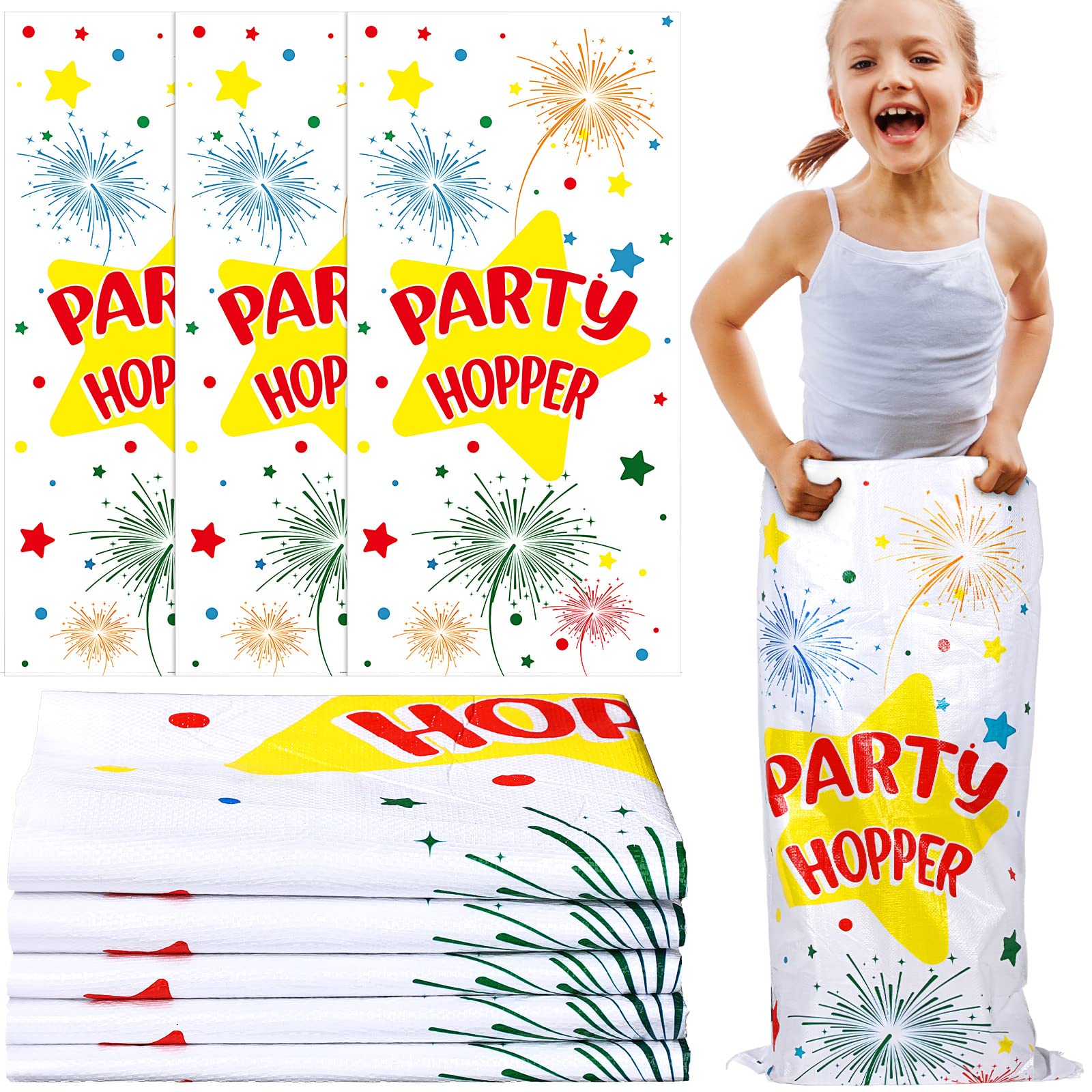 Buy 10 Pcs Potato Sack Race Bags Carnival Party Supplies Outdoor Games