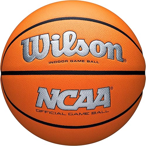 Miniatura 17 de Wilson NCAA Evo NXT Balones de Baloncesto Oficiales para Juegos en Interiores - Tamaños 6 y 7