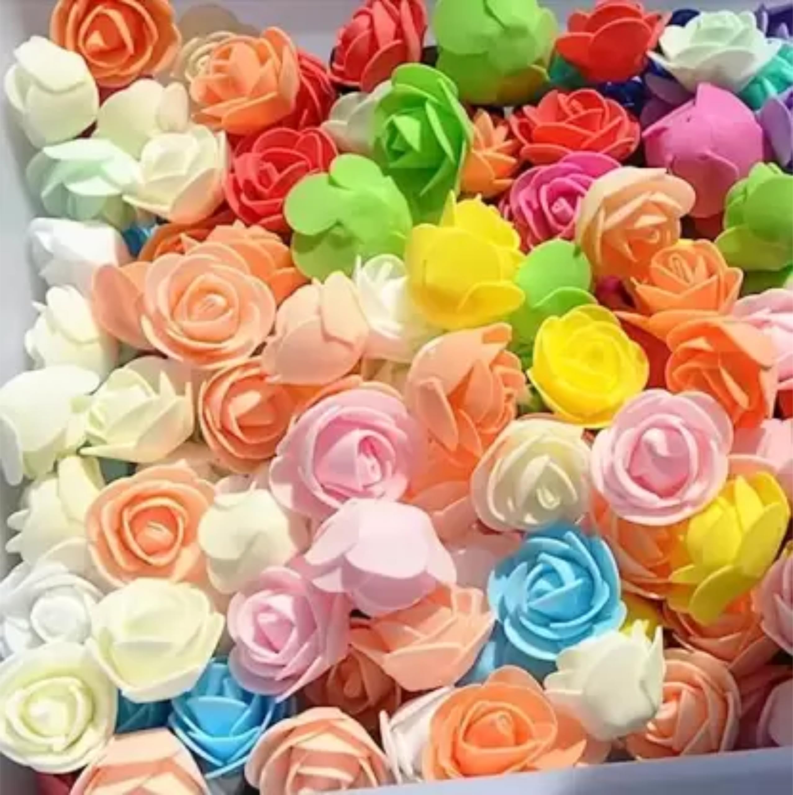 Happy Customise 50 Pcs Artificial Rose Fowers (Multicolor) Artificial Flowers for Water Decoration Urli Aquarium Fountain Home Decor Office Pooja Room Wedding Birthday (B0DGLVVQVQ) Amazon Price History, Amazon Price Tracker