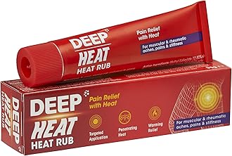 Heat Rub, For Muscular & Rheumatic Aches, Pain and Stiffness, 35g (Pack of 1)
