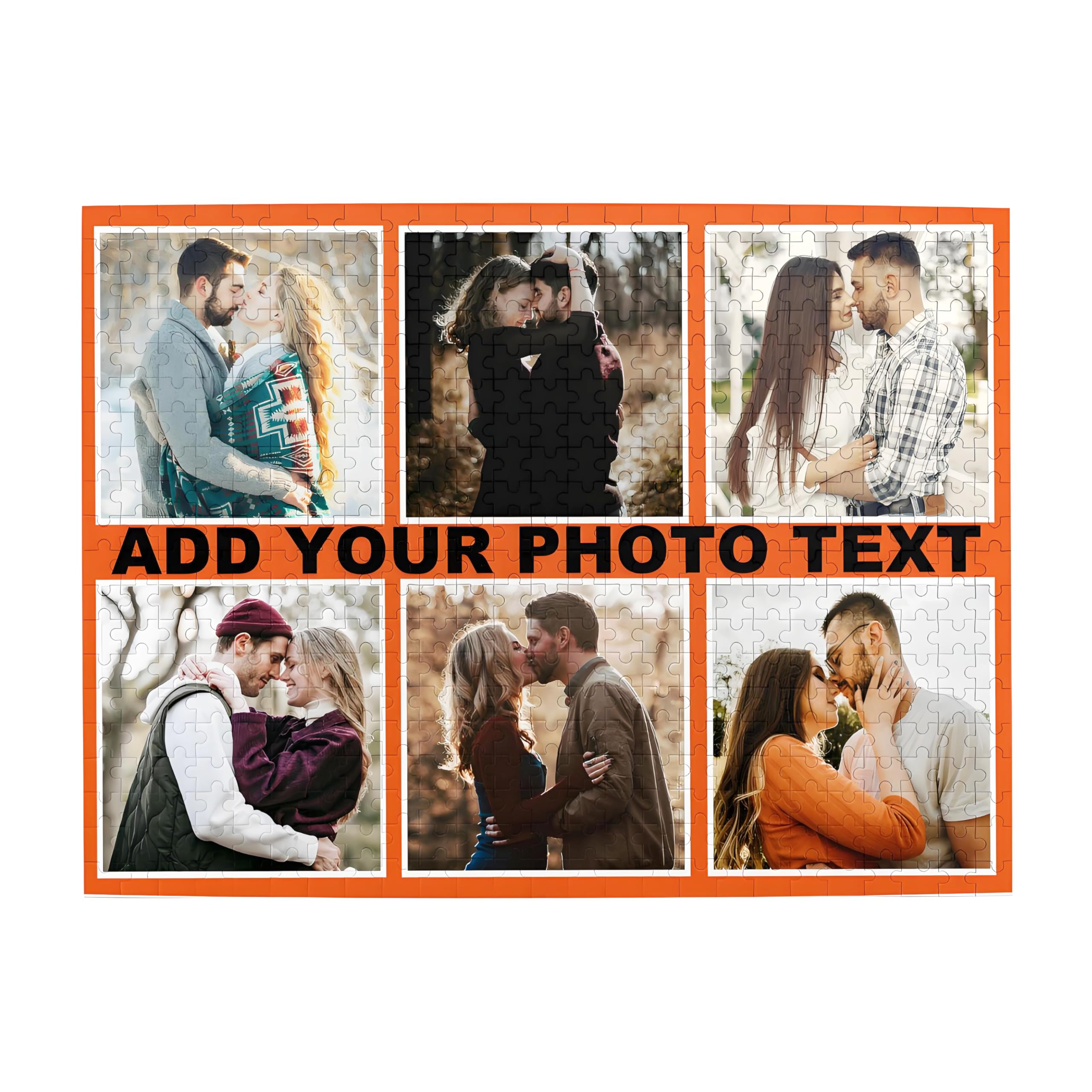 Custom Puzzles from Photos Personalized Puzzle 1000 Pieces for Adults Custom Puzzle Gifts for Family Friends Birthday Wedding Pets (Horizontal/