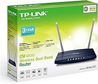 Vista 4 de TP-LINK AC1200 Router Gigabit inalámbrico de doble banda
