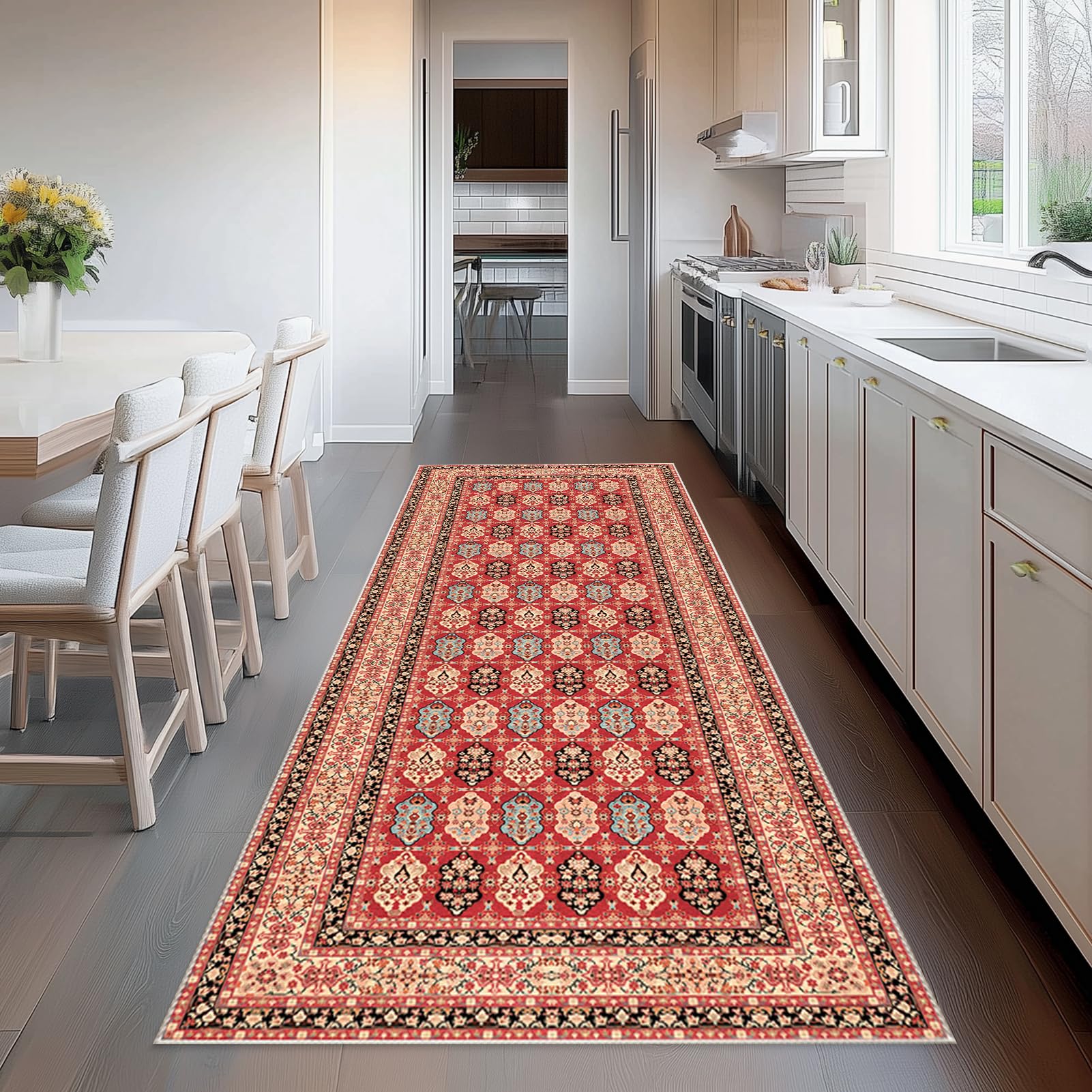 Długi korytarz dywan do korytarza, pralni, mata kuchenna, 70 x 120 cm chodnik, mata do prania w pralce, mata do wejścia, sypialni, schodów i łazienki