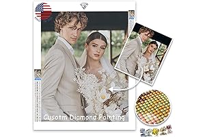 Custom Diamond Art Painting Kits for Adults, DIY Diamond Art with Your Photos