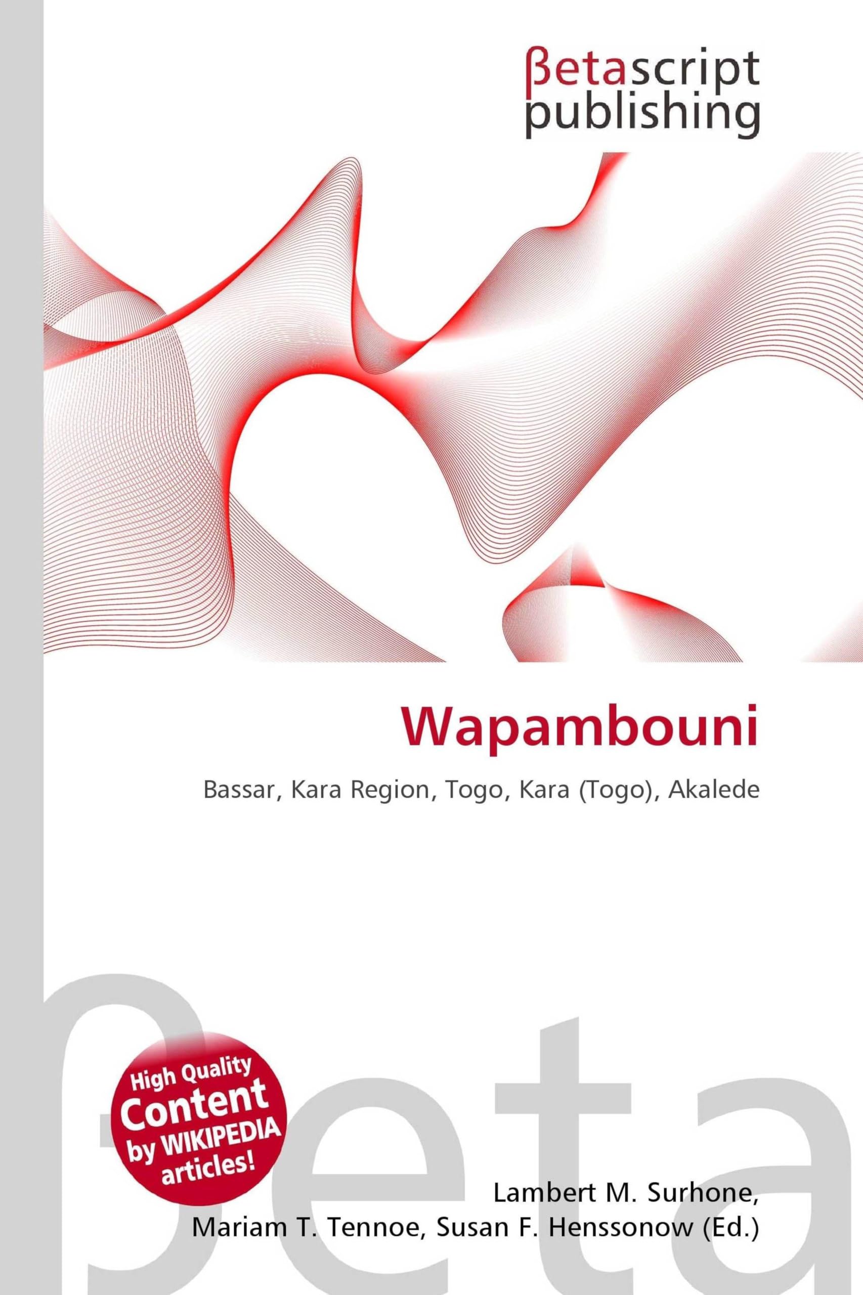 Wapambouni: Bassar, Kara Region, Togo, Kara (Togo), Akalede