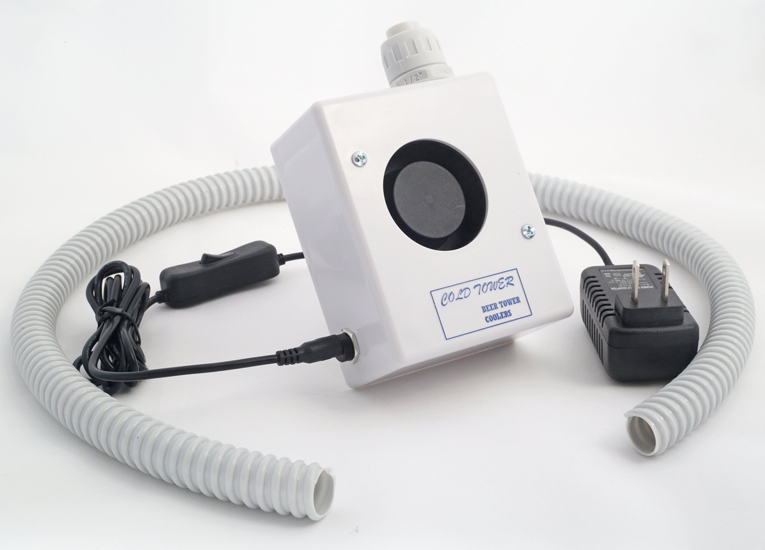 Kegerator Super Tower Cooler With Tap Cover (Upgraded for Maximum Cooling)