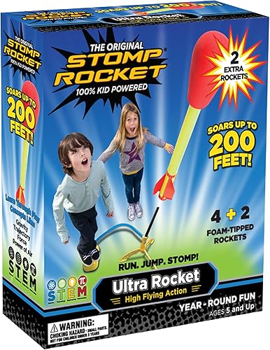 Kit Ultra Stomp Rocket con repuestos de Ultra Rocket de D+L Company