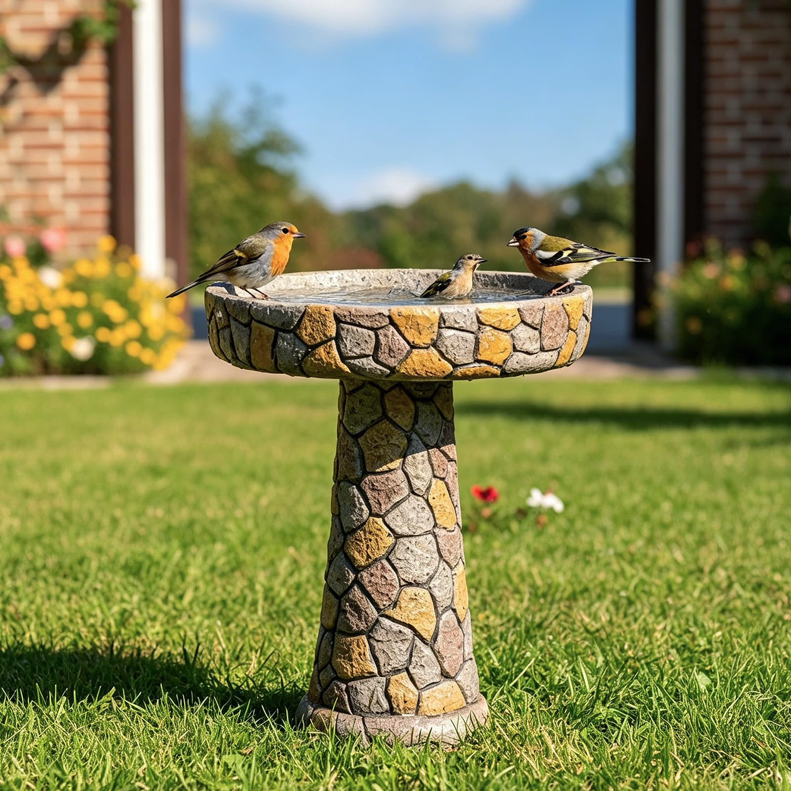 SKYFIRE 24 H Outdoor Bird Bath