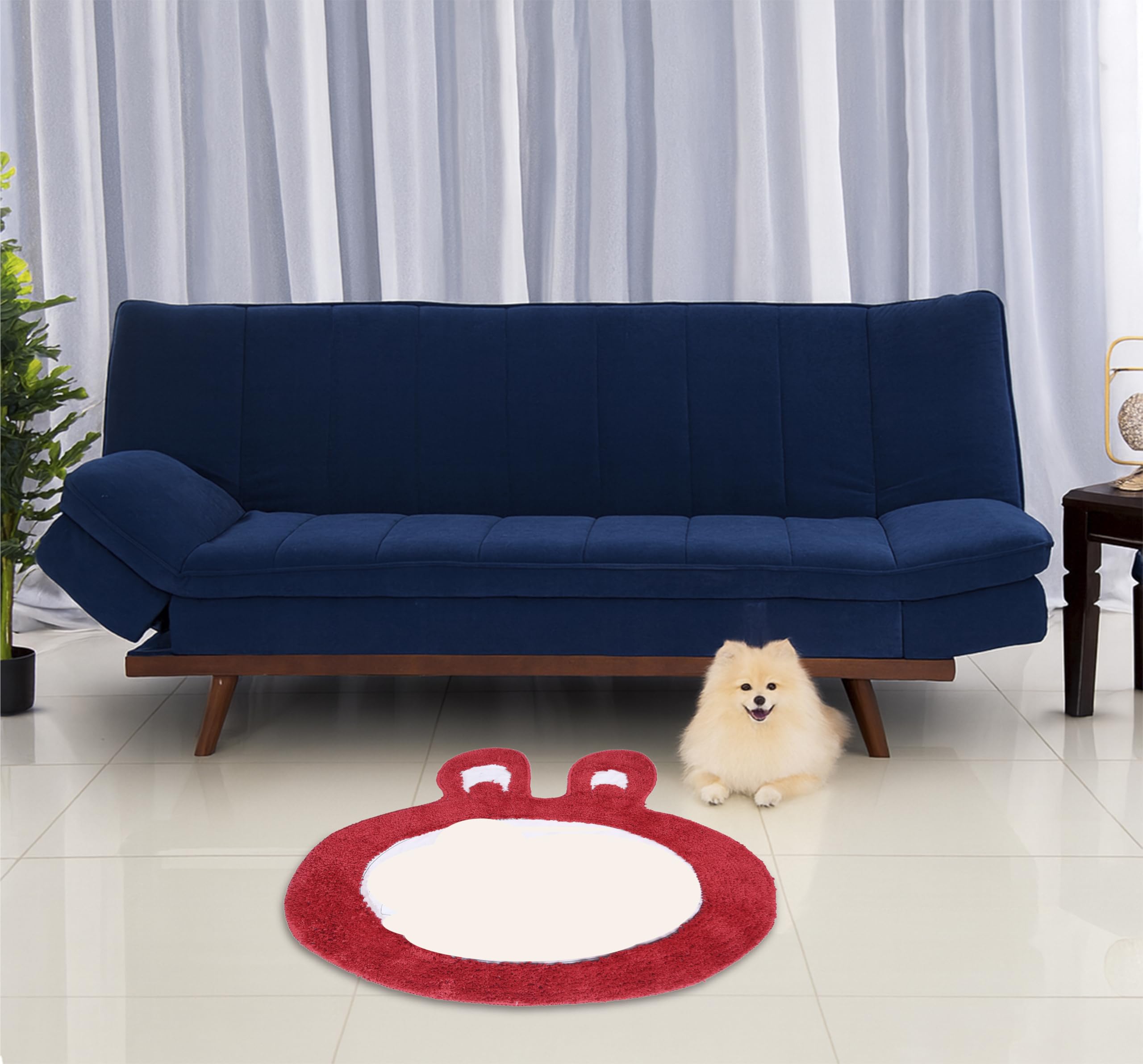AAZEEM Premium Printed Doll Rug|Rug|Size - 30 X 56 Cm|PlayMats for Babies, Infants and Toddlers and Pets|Washable Rugs 30 X 56Cm Area Rugs for Living Room|Secret Doll | 1