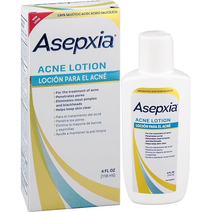 Amazon.com : ASEPXIA Acne Astringent Lotion 1.86% Salicylic Acid for