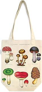 Cavallini Papers & Co., Inc. Mushrooms Tote Bag
