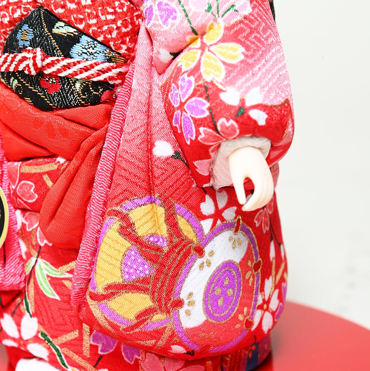 Amazon | 【木目込市松】【市松人形】市松人形5号 木目込京都西陣友禅