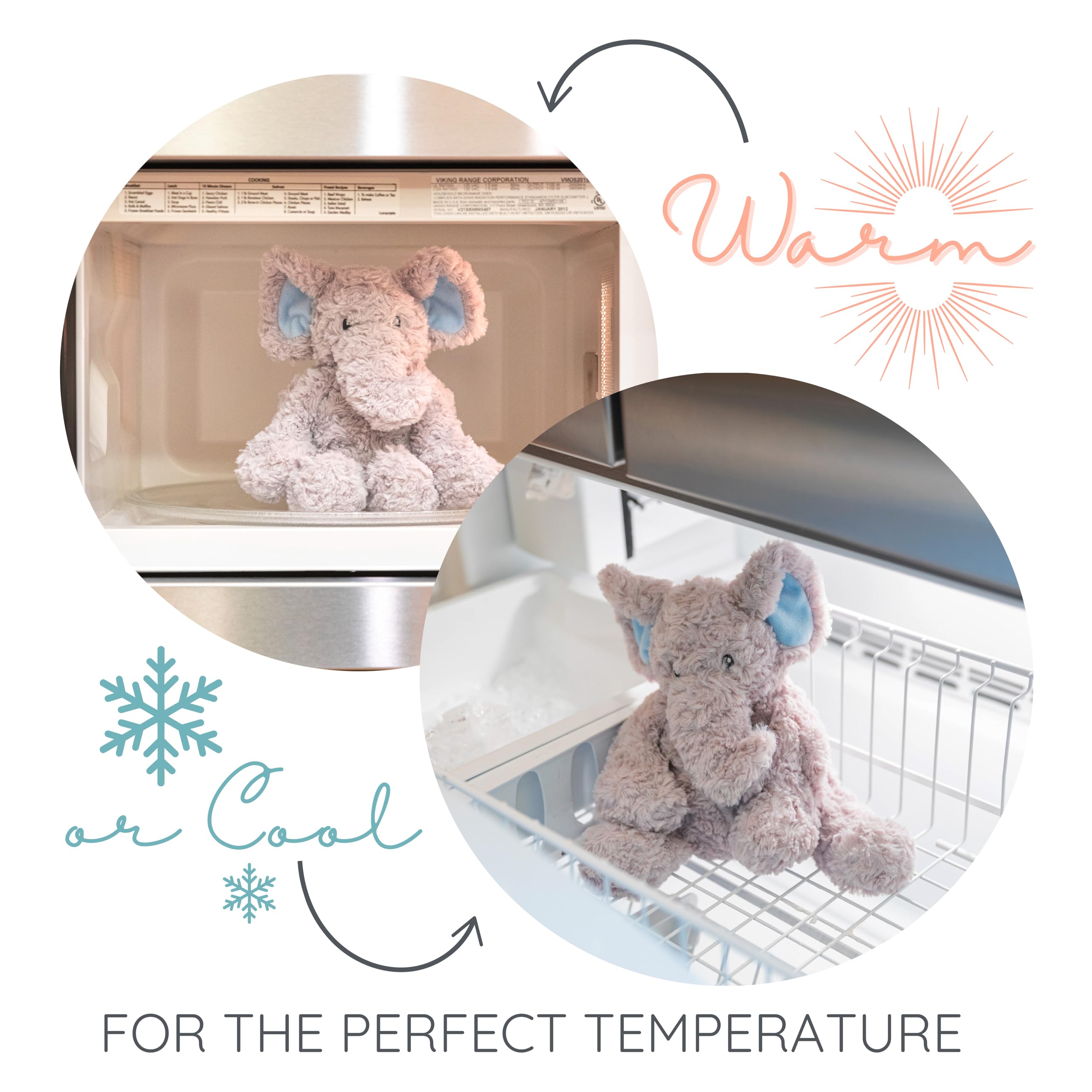 1i4 Group Warm Pals - Frog - Cozy Microwavable Lavender Scented Plush Toys - Heated Stuffed Animal - Heatable Coolable Bedtime Comfort Plushie - Image 3