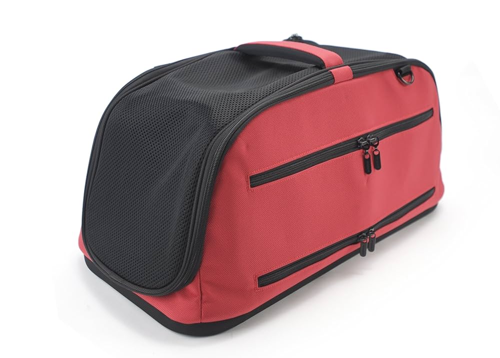 Sleepypod atom 美品 ペットキャリー ストロベリーレッド Sleepypod-Carriers-Atom-Weight