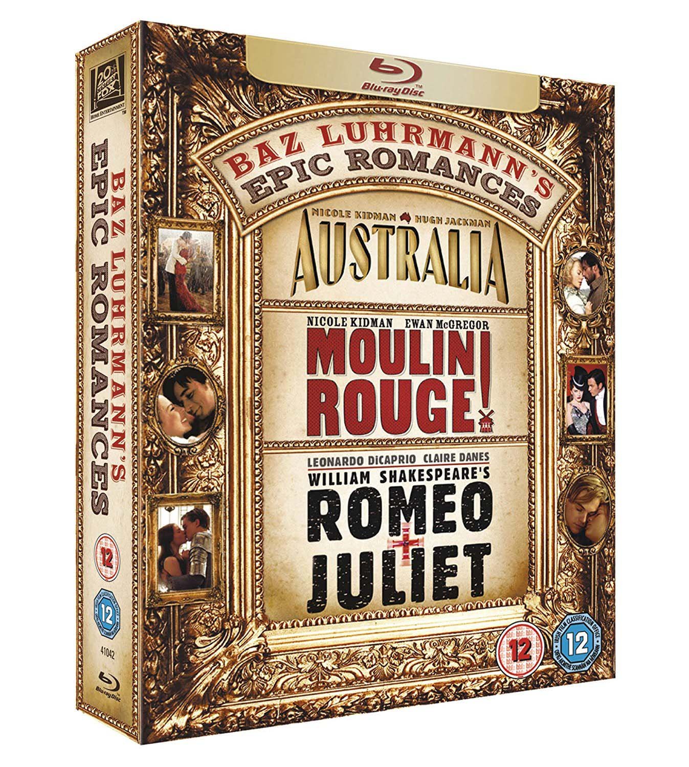 Baz Luhrmann'S Epic Romances en Blu-ray para noches de cine romántico en casa