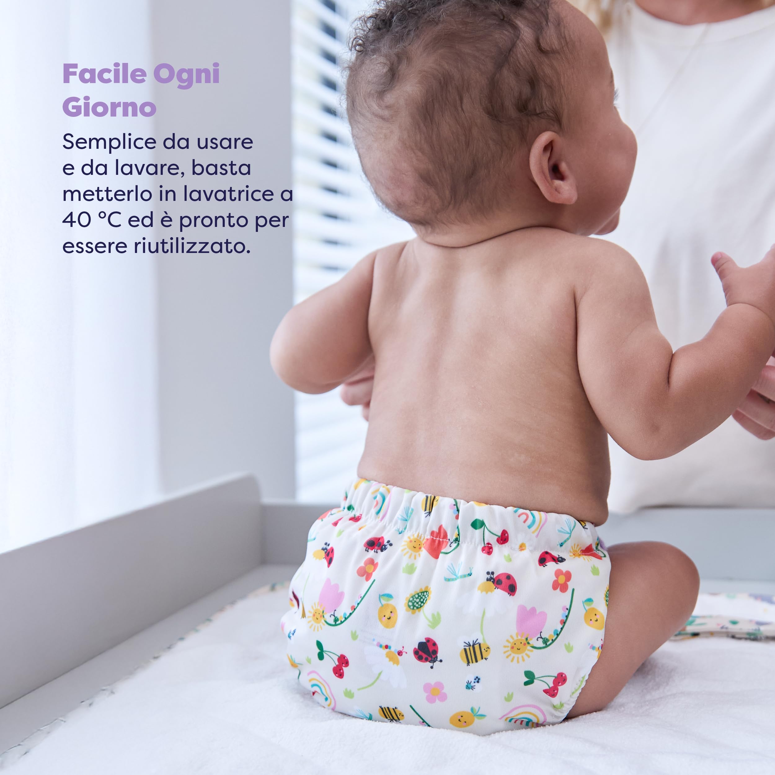 Bambino Mio pannolini riutilizzabili 5 pezzi lavabili certificati OEKO-TEX neonati