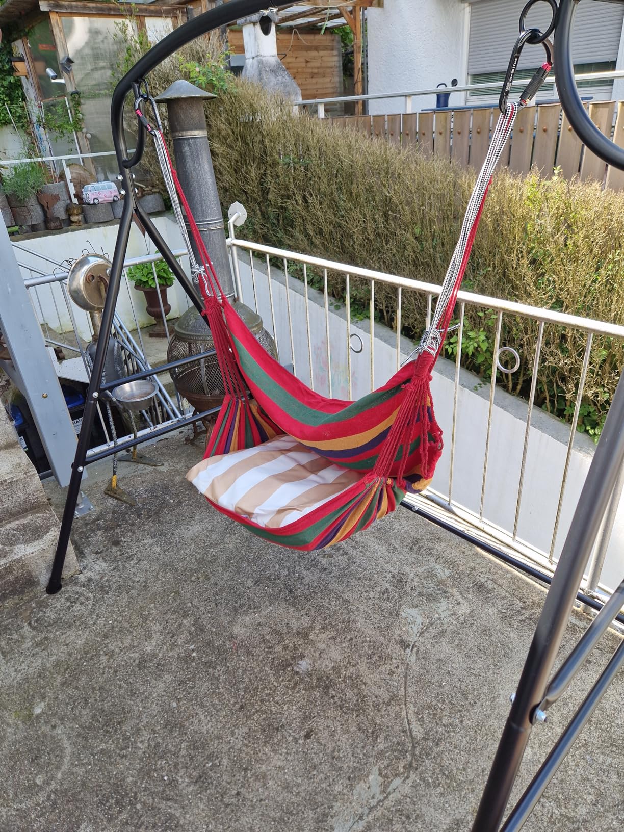 COSTWAY Schaukelgestell für Hängebank, Gestell für Hollywoodschaukel