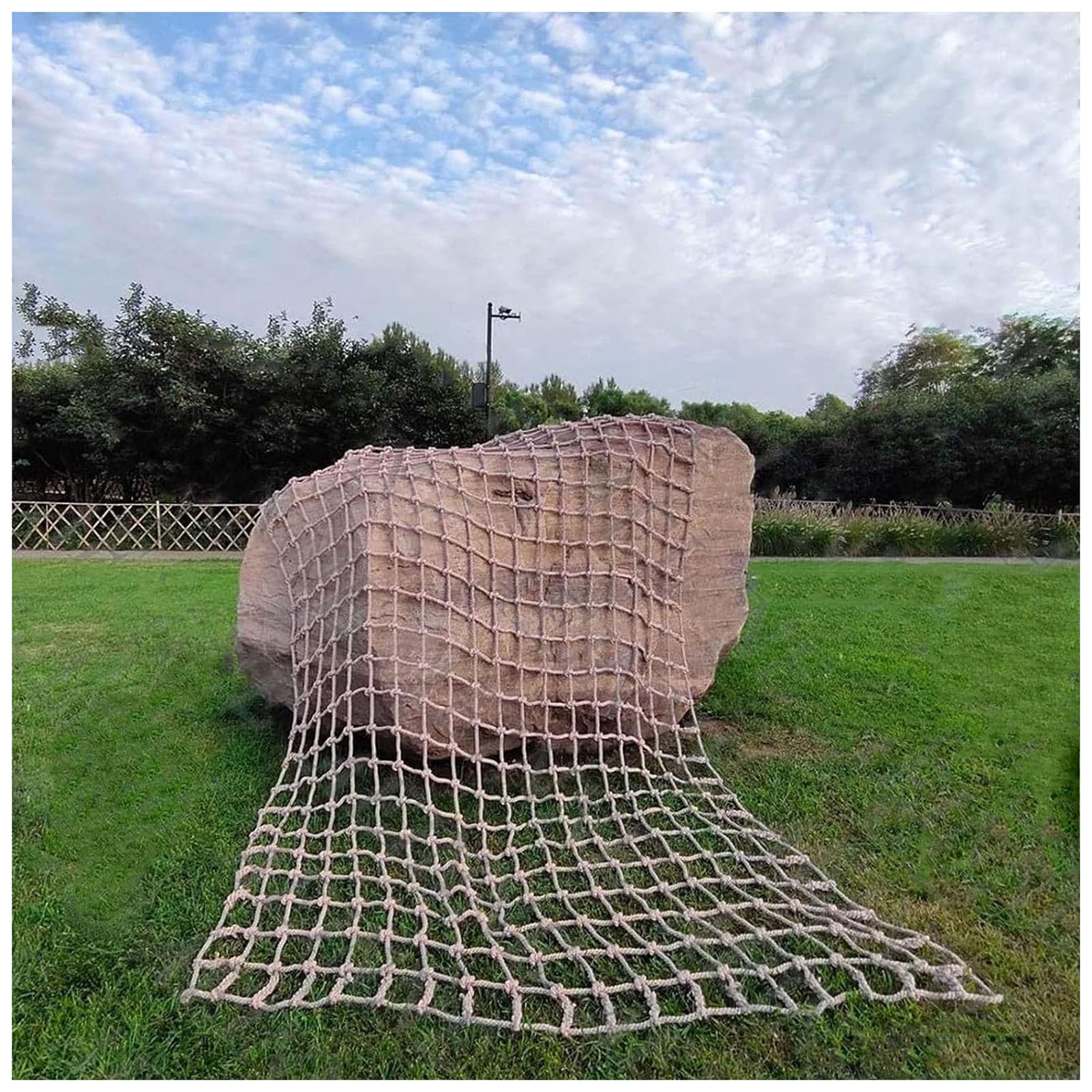 Rete C da arrampicata per bambini 2,5 x 2,5 m poliestere parco giochi rete sicura per uso interno esterno bambini protezione ideale arrampicata gioco Equinn per bambini attivi