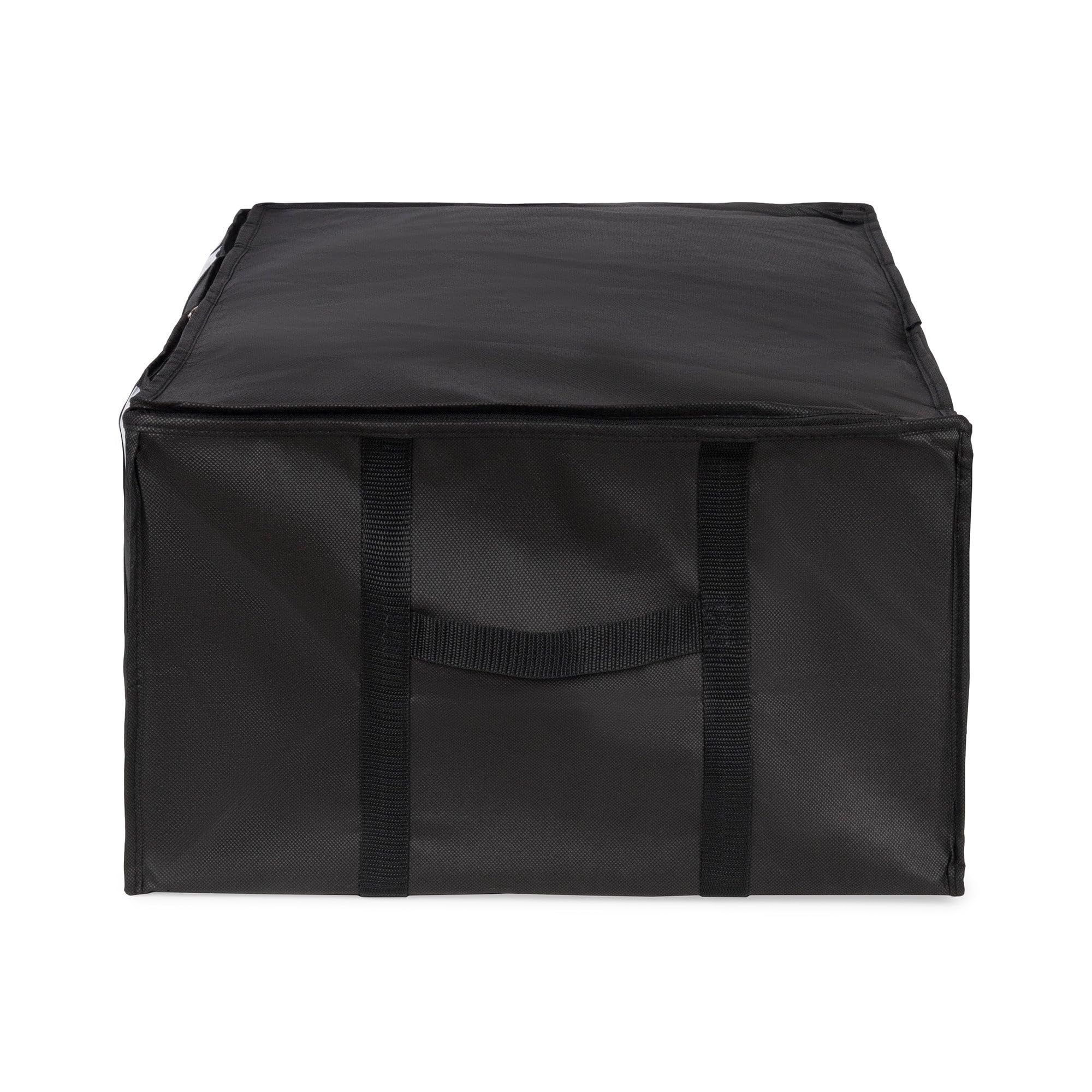 Compactor - Cajas almacenaje al vacío ropa, edredones, nórdicos, almohadas. Pack 3 Talla XXL. Organizador armario con bolsa al vacío ropa integrada, compresión con aspiradora. Ahorra espacio. Negro