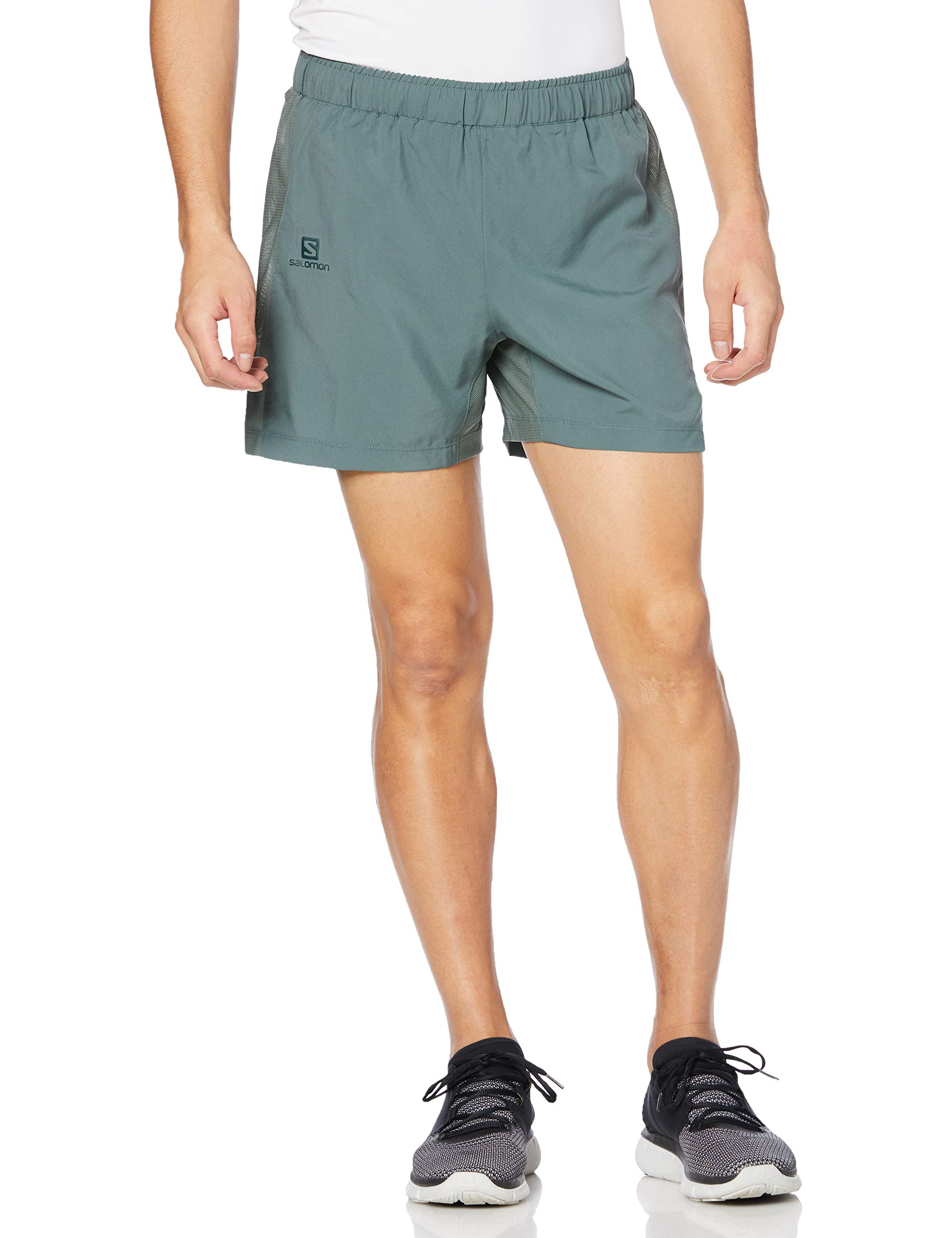Salomon Mens Standard Agile Short M Balsam Green L Desertcart