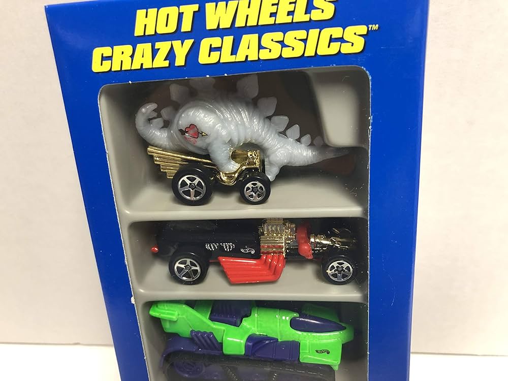 HOT WHEELS CRAZY CLASSICS 1996 Mattel GIFT PACK 17490 diecast 5