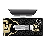 YouTheFan NCAA Colorado Buffaloes Logo Series Desk Pad