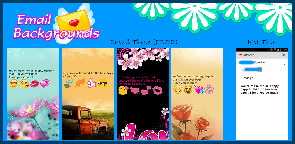 Email Backgrounds - App on Amazon Appstore