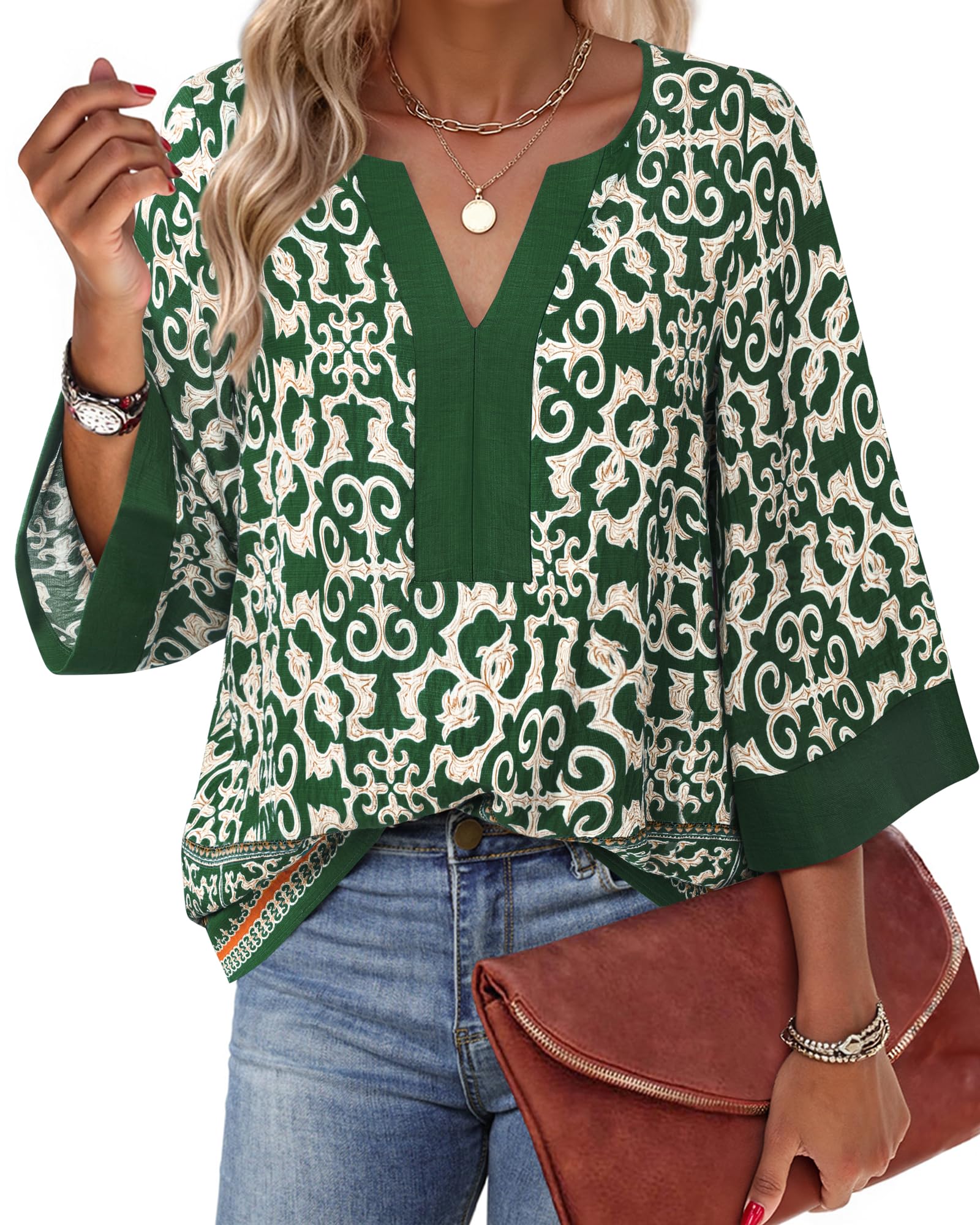 Locker.Ink | The Top Festive Fashion Trends You Need to Know for the Holiday Season Bebonnie Floral Tunic