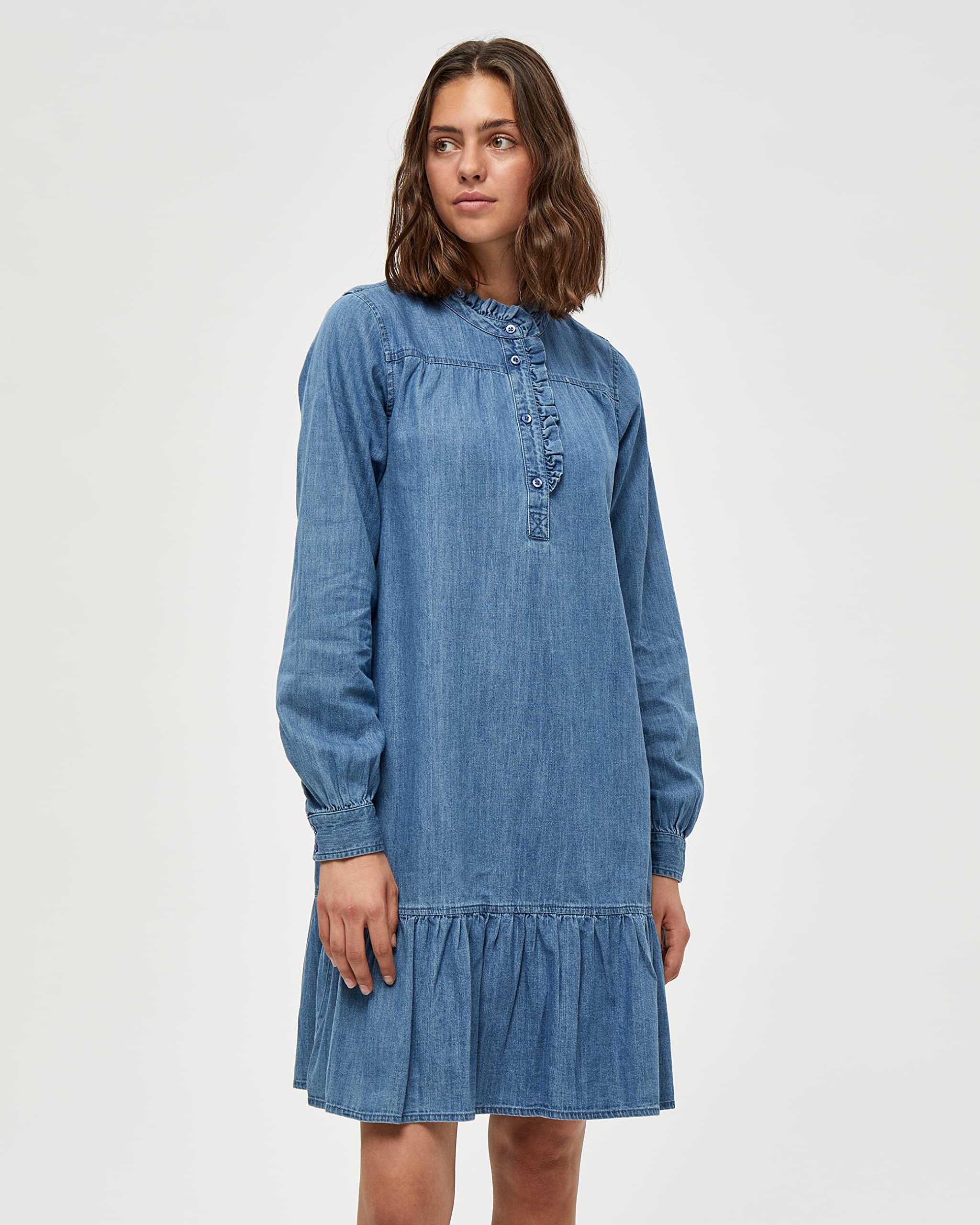 Sukienka damska Minus Vevina, 005 Denim, 44