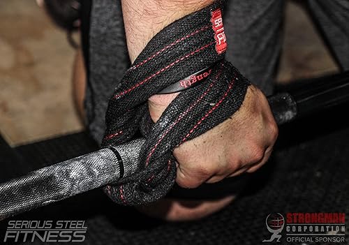 Miniatura 8 de Serious Steel Fitness - Figura 8 - correas  Correas para peso muerto  Sogas para cargar