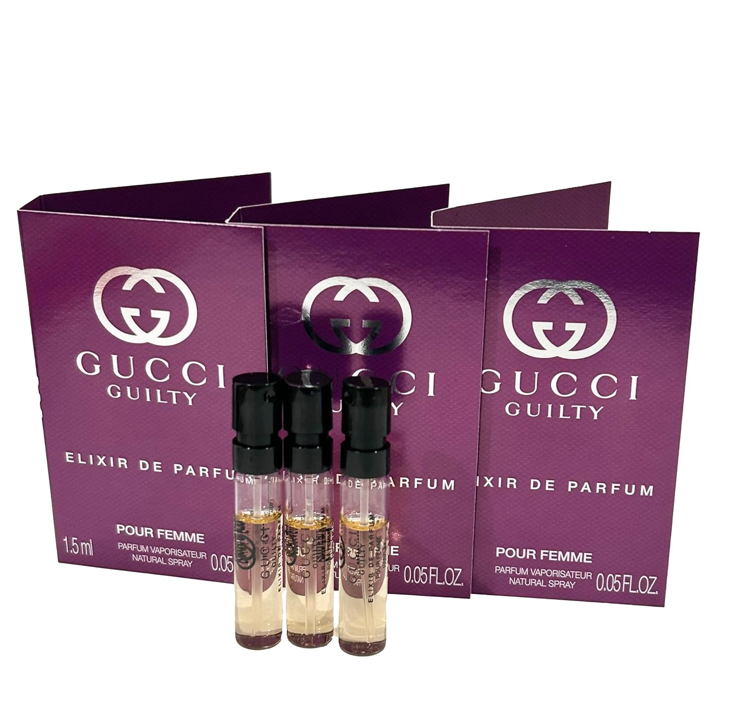 Gucci Guilty Elixir Sample Perfume Women Elixir Parfum Sample Pour