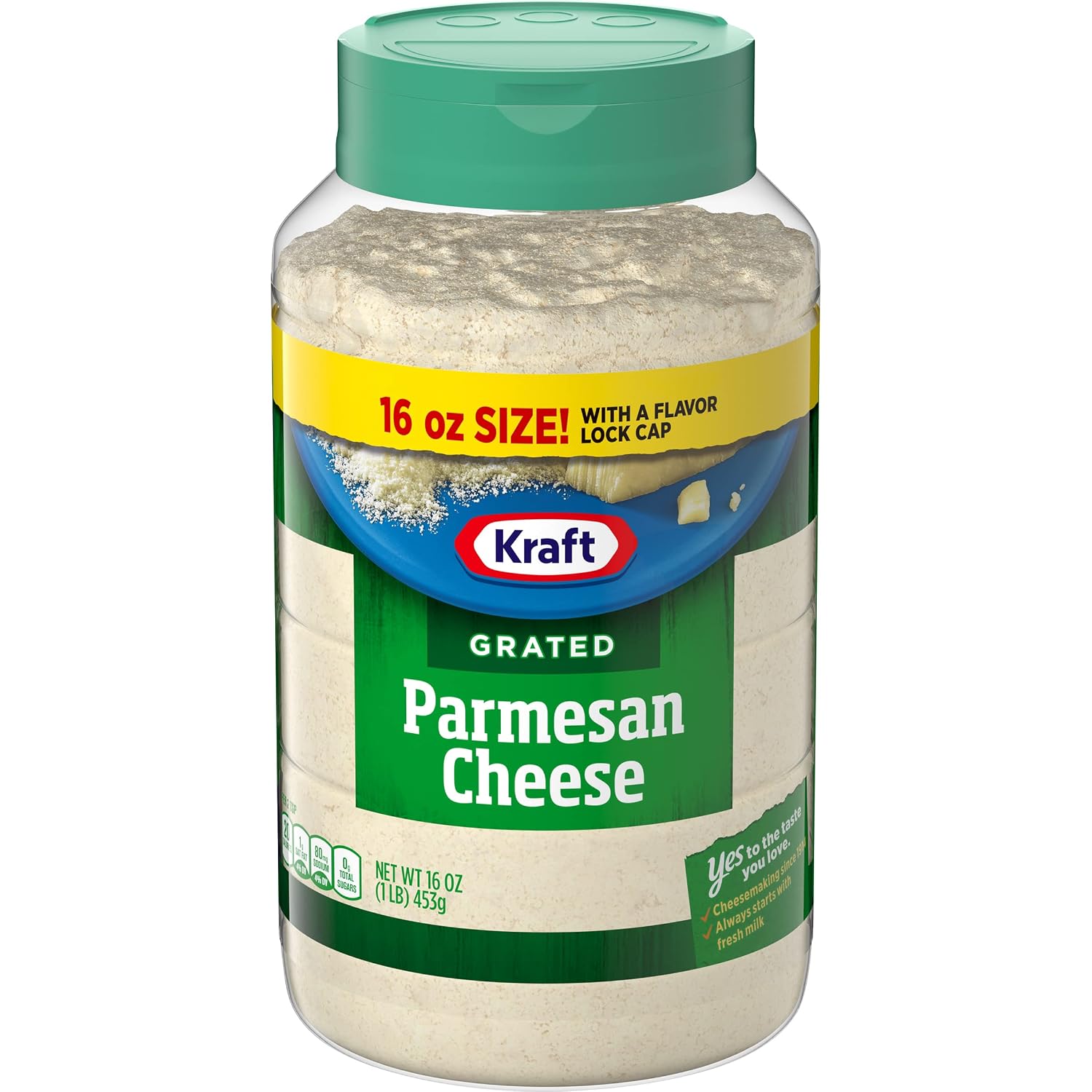 Kraft Parmesan Grated Cheese (16 oz Shaker)