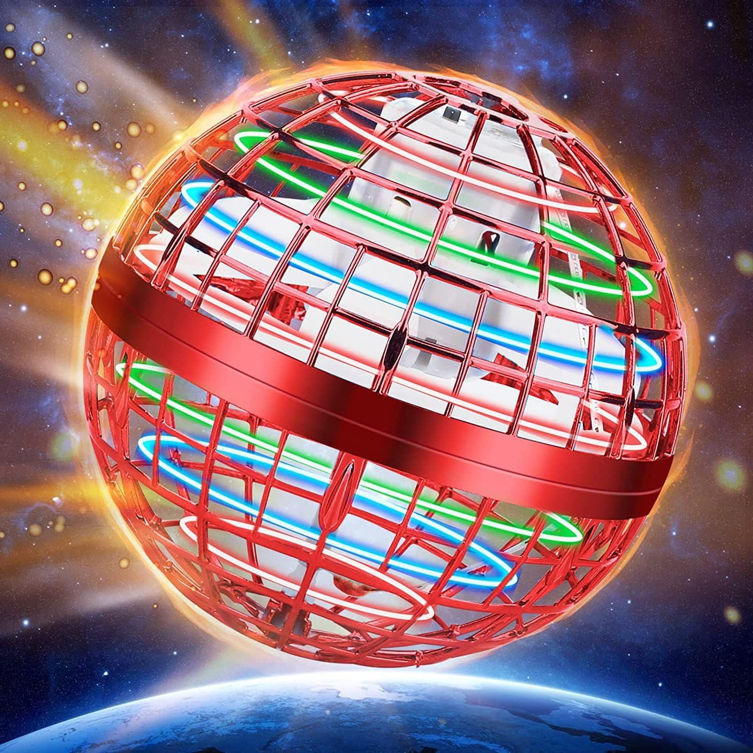 2023 Flying Orb Galaxy Ball Toy, Flying Ball Toy Globe