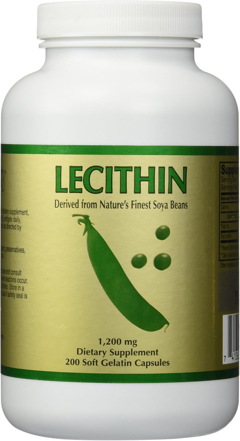 NCB Lecithin (200 softgels) Health & Household