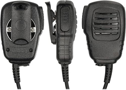 Miniatura 5 de Arrowmax APM100-K2 Micrófono de altavoz compatible con BaoFeng BTECH UV-5R UV-5RA UV-5RE UV-5R3 BF-F8HP UV-82HP Kenwood 2-PIN 2 pines Radios NX-1200