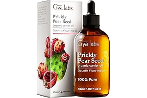 Gya Labs Organic Prickly Pear Seed Oil for Dry Skin