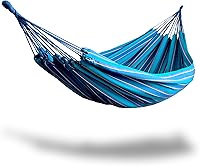 Vista 1 de Hammaka Hamaca brasileña tejida, azul