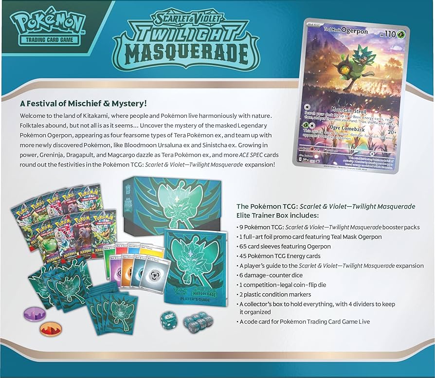 【海外ポケカ】Twilight Masquerade Box 海外ポケカ】Twilight Masquerade Box