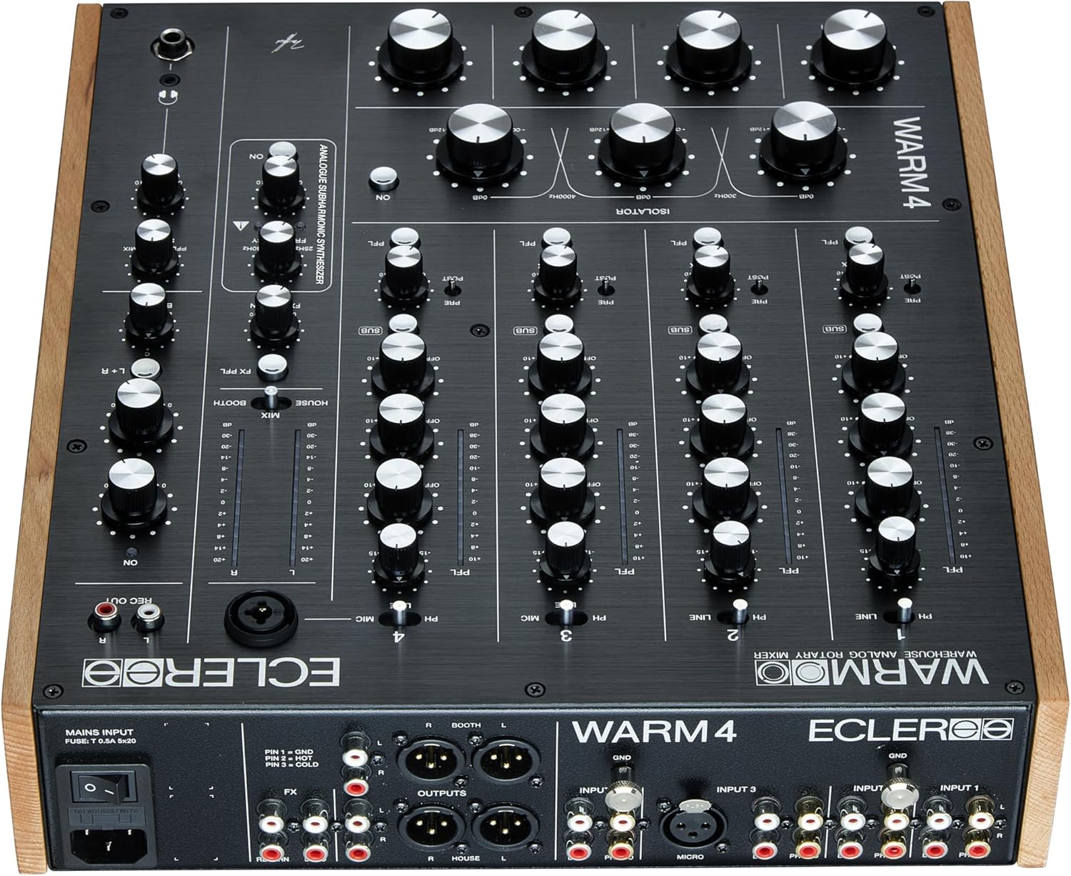 ECLER WARM4 Analogue Rotary Mixer Unit