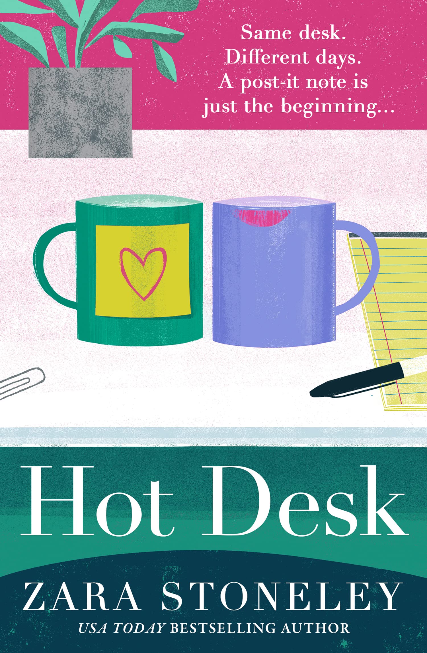 Zara Stoneley Unisex Multicolor Hot Desk Paperback Book