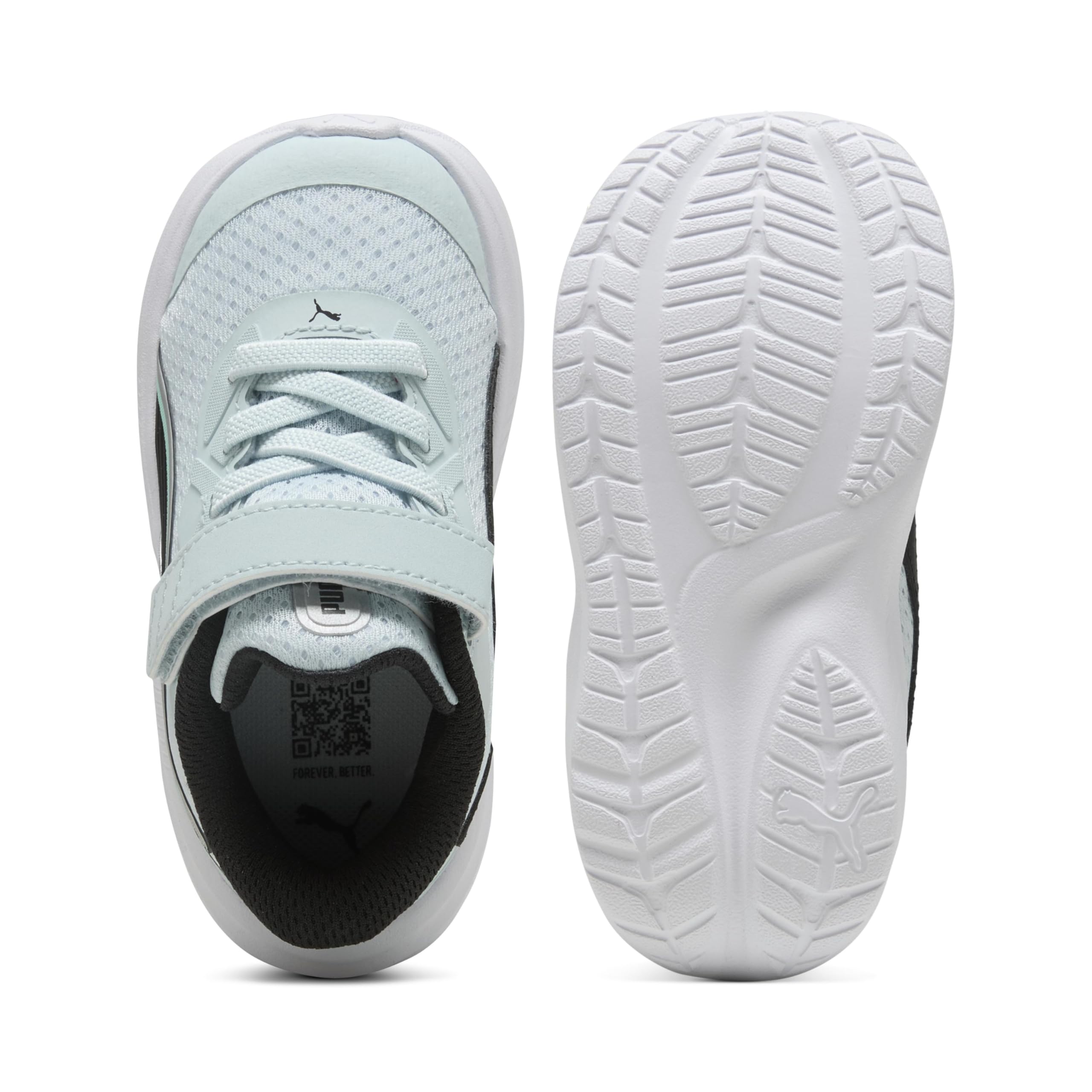 PUMA Skyrocket 2 AC+ INF, Sneaker Unisex bebé, Sea Glass Black-Speed Blue-Mint Melt, 25.5 EU