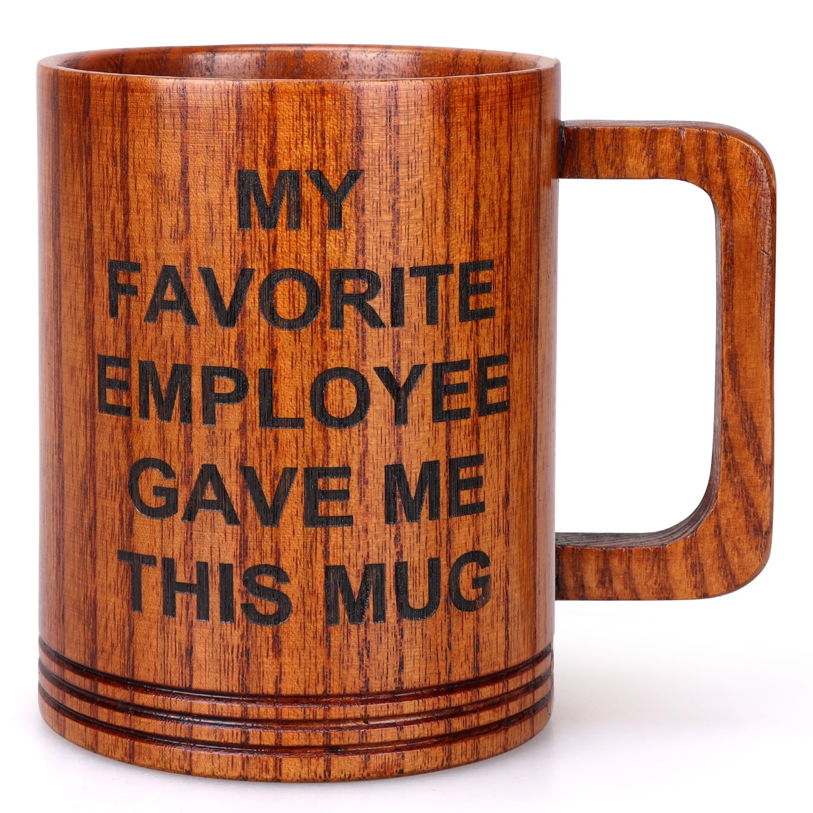 Amazon.com: Funny Boss Day Gifts for Men Women Large Wooden Beer